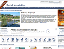 Tablet Screenshot of amstetten24.at